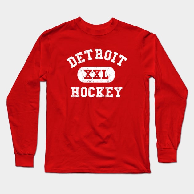 Detroit Hockey II Long Sleeve T-Shirt by sportlocalshirts